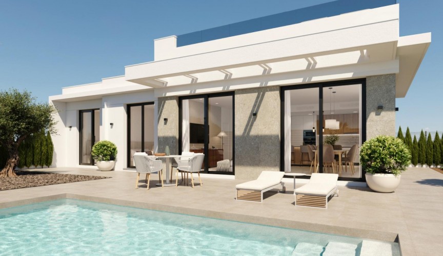 Obra nueva - Villa -
Fuente Álamo - Hacienda Del Álamo Golf