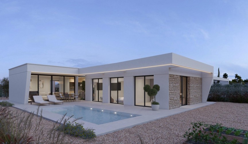 Obra nueva - Villa -
Fuente Álamo - Hacienda del Alamo