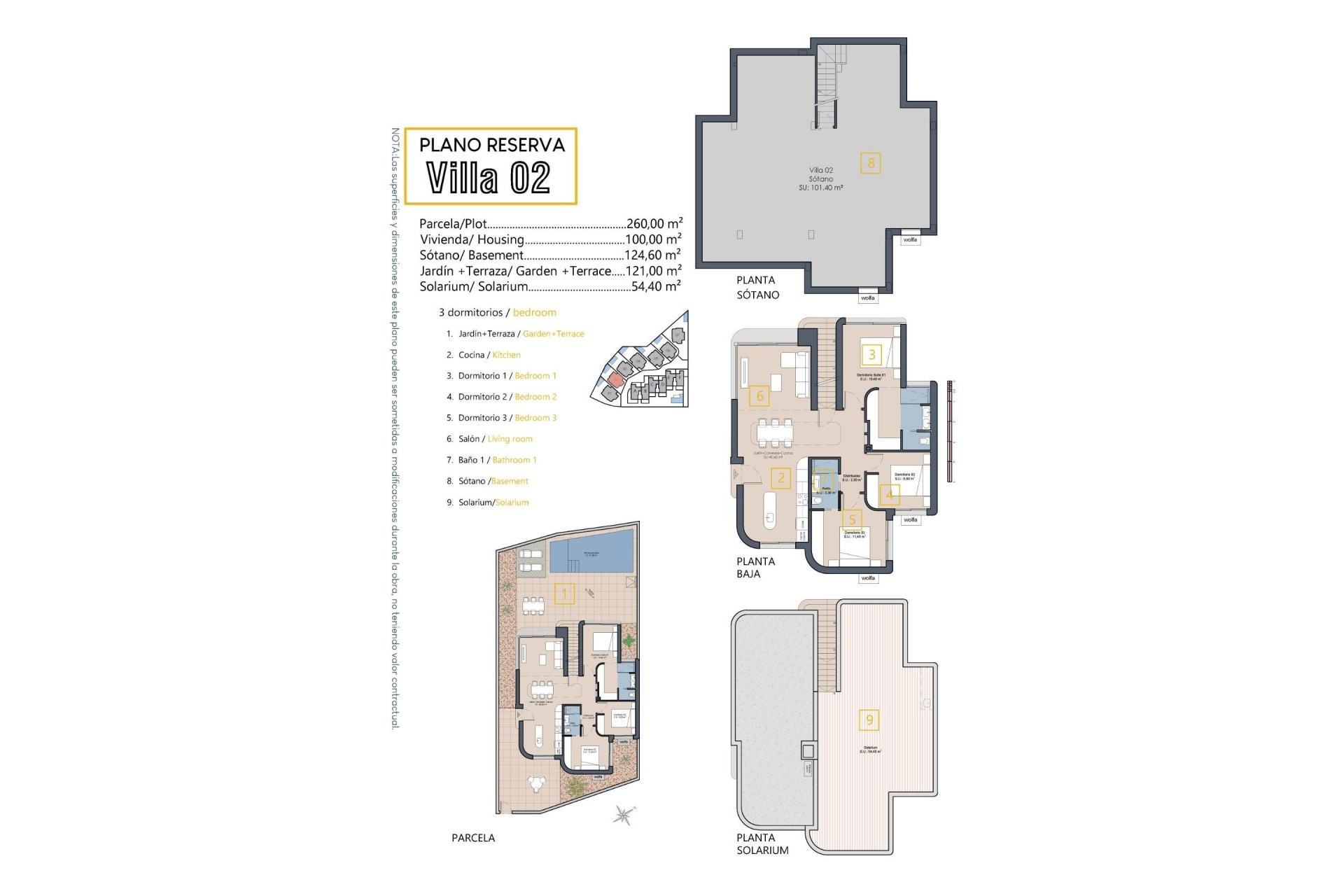 Obra nueva - Villa -
Los Alcazares - La Serena Golf