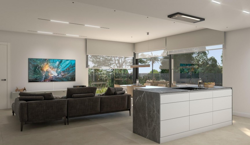 Obra nueva - Villa -
Los Alcazares - La Serena Golf