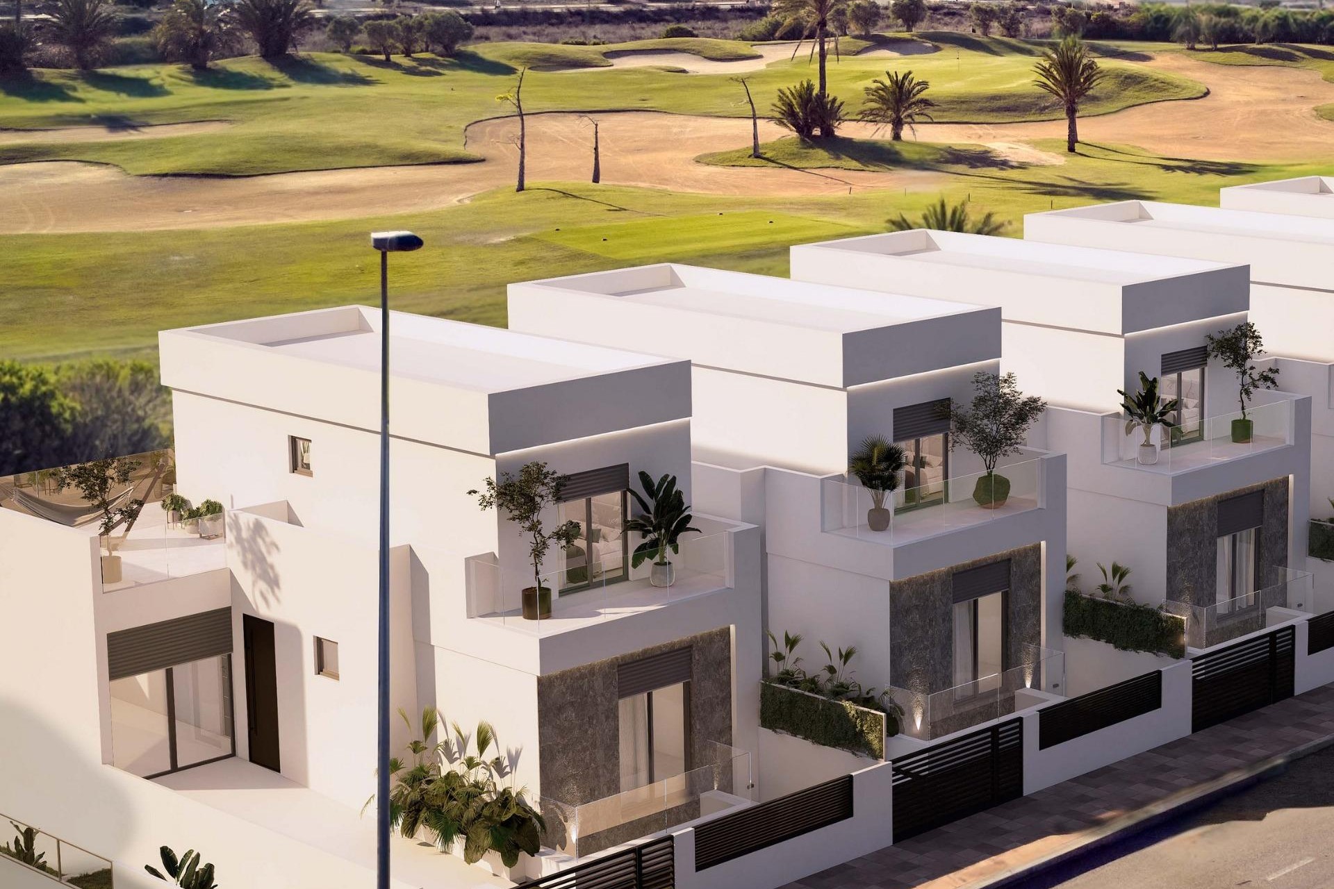 Obra nueva - Villa -
Los Alcazares - Serena Golf