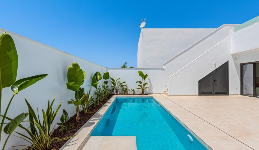 Obra nueva - Villa -
Los Alcazares - Serena Golf