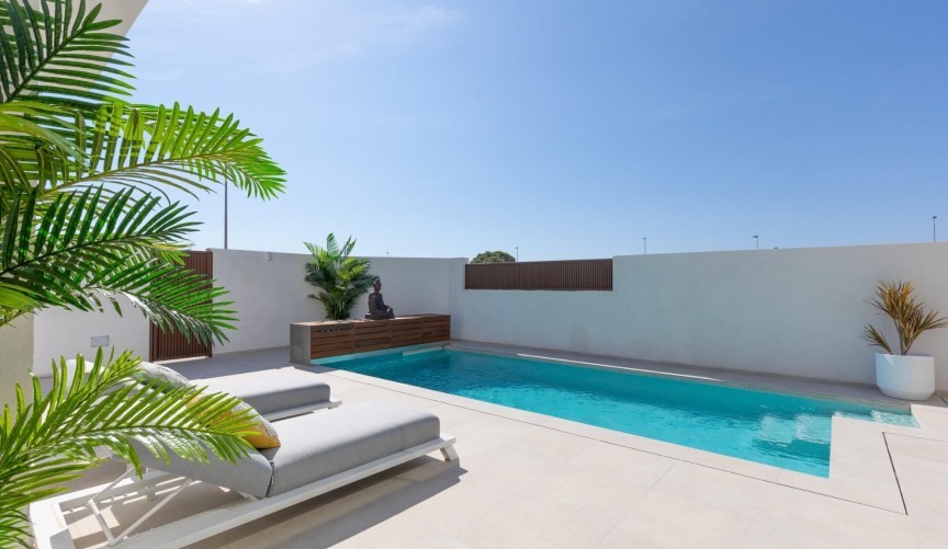 Obra nueva - Villa -
Los Alcazares - Serena Golf