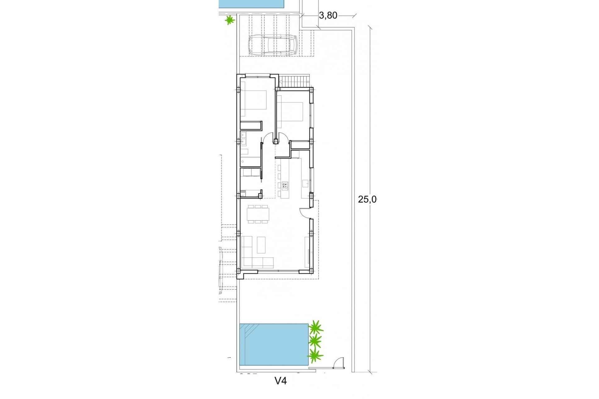 Obra nueva - Villa -
Los Alcazares - Serena Golf
