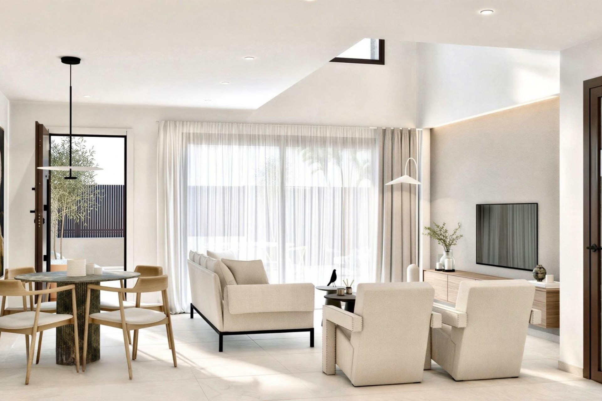 Obra nueva - Villa -
Los Alcazares - Serena Golf