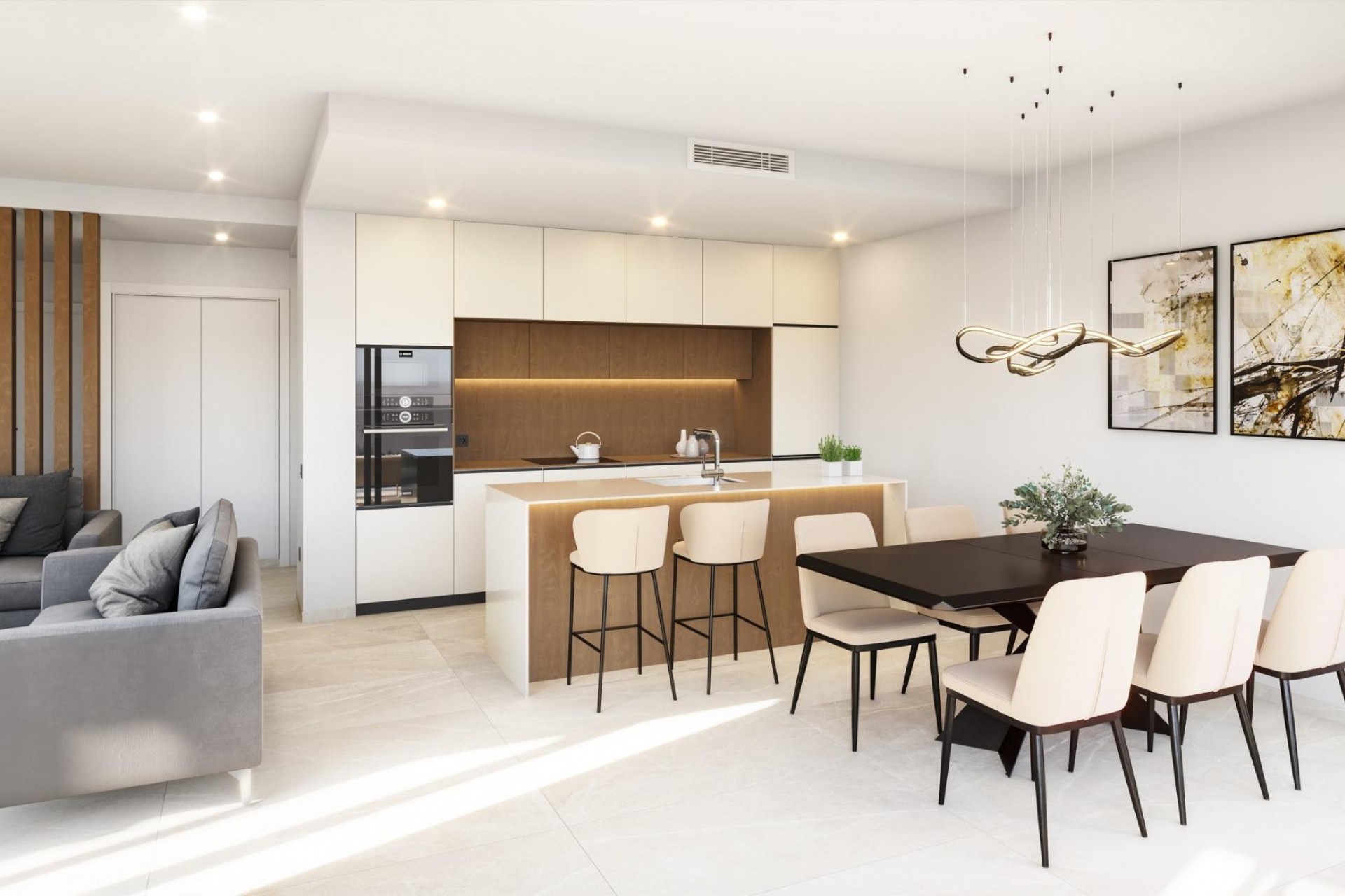 Obra nueva - Villa -
Los Alcazares - Serena Golf
