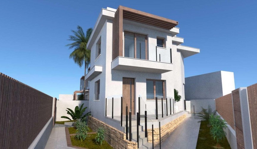 Obra nueva - Villa -
Los Alcazares - Torre del Rame