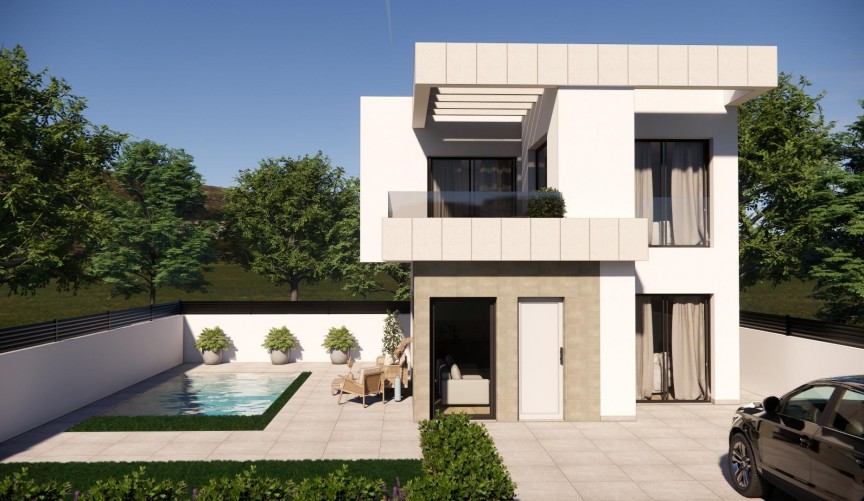 Obra nueva - Villa -
Los Montesinos - La Herrada