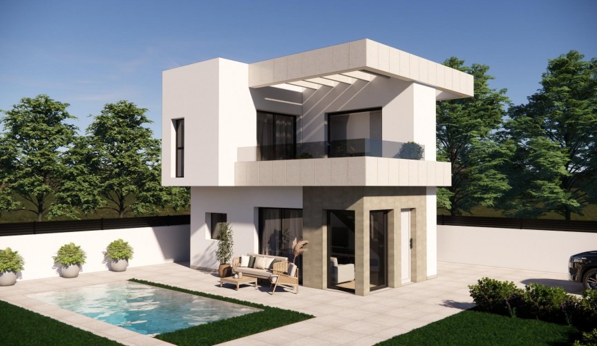 Obra nueva - Villa -
Los Montesinos - La Herrada