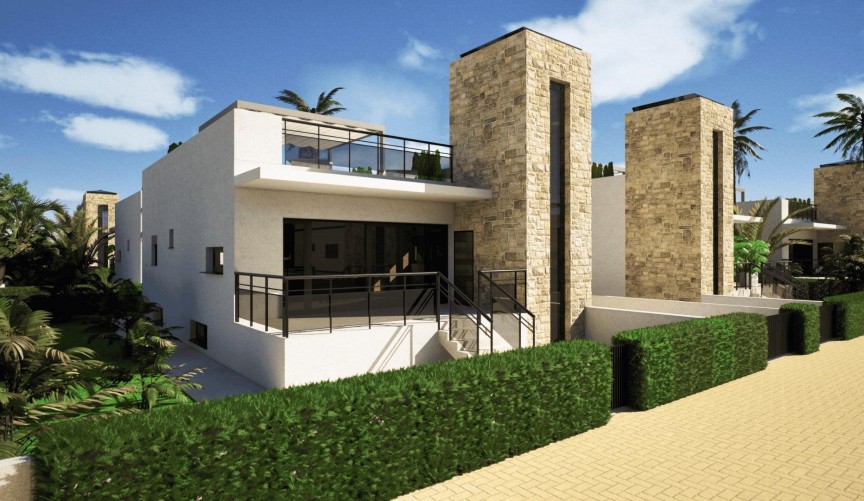 Obra nueva - Villa -
Mazarron - Camposol Golf