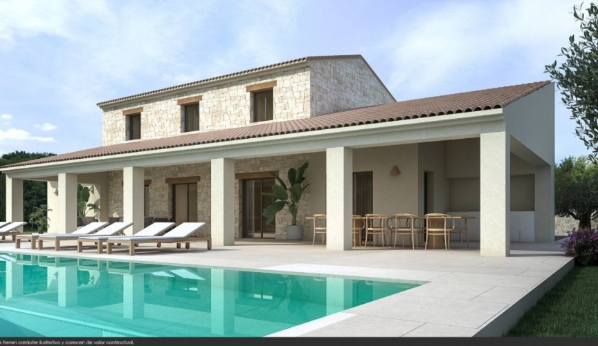 Obra nueva - Villa -
Moraira_Teulada - Benirrama