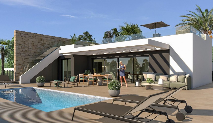 Obra nueva - Villa -
Mutxamel - Cotoveta