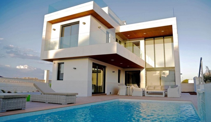 Obra nueva - Villa -
Orihuela Costa - Campoamor