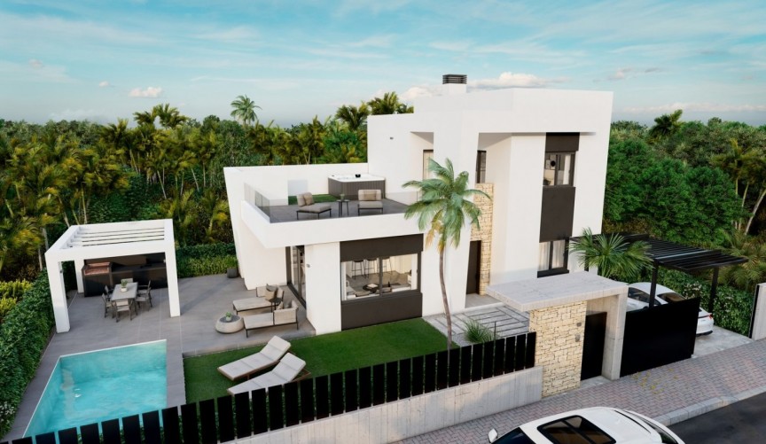 Obra nueva - Villa -
Orihuela Costa - La Ciñuelica