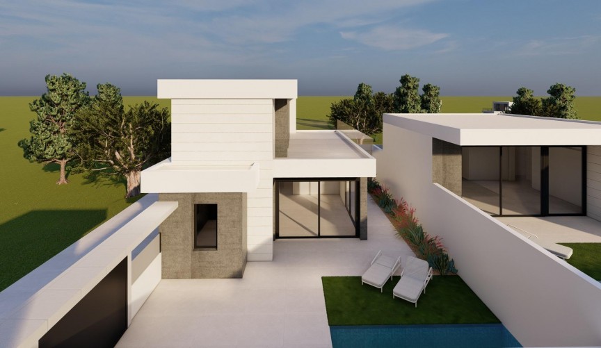 Obra nueva - Villa -
Pilar de la Horadada - pueblo