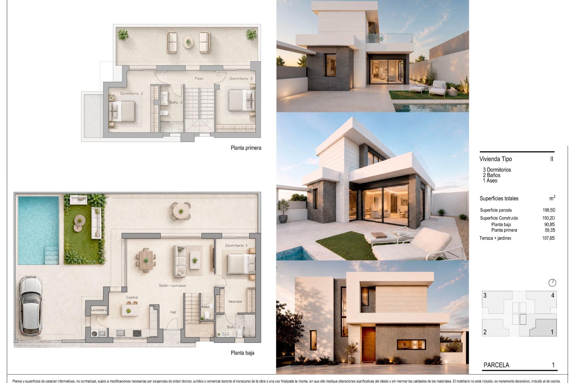 Obra nueva - Villa -
Pilar de la Horadada - pueblo