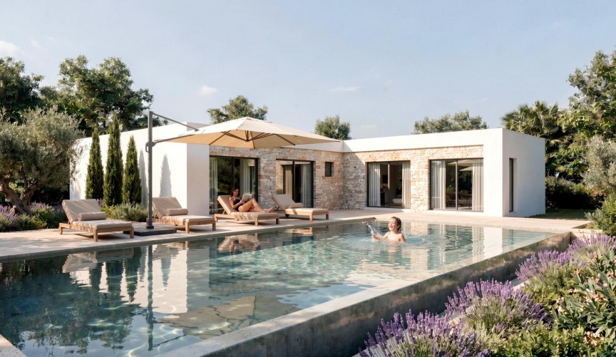 Obra nueva - Villa -
Pinoso - Casas Pastor