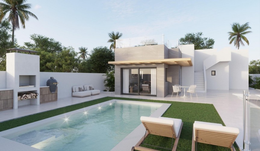 Obra nueva - Villa -
Polop - La Alberca