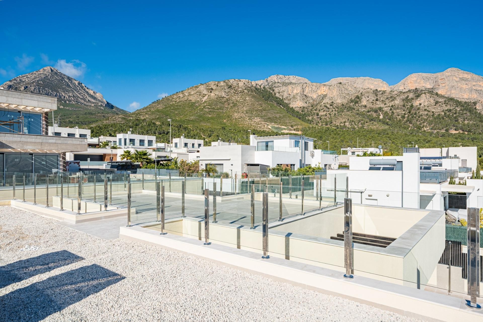 Obra nueva - Villa -
Polop - La Alberca