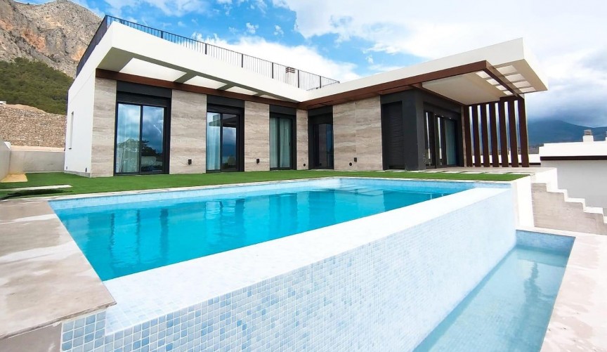 Obra nueva - Villa -
Polop - PAU 1