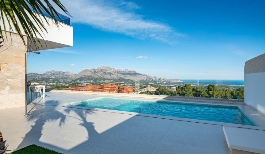 Obra nueva - Villa -
Polop - Polop Hills