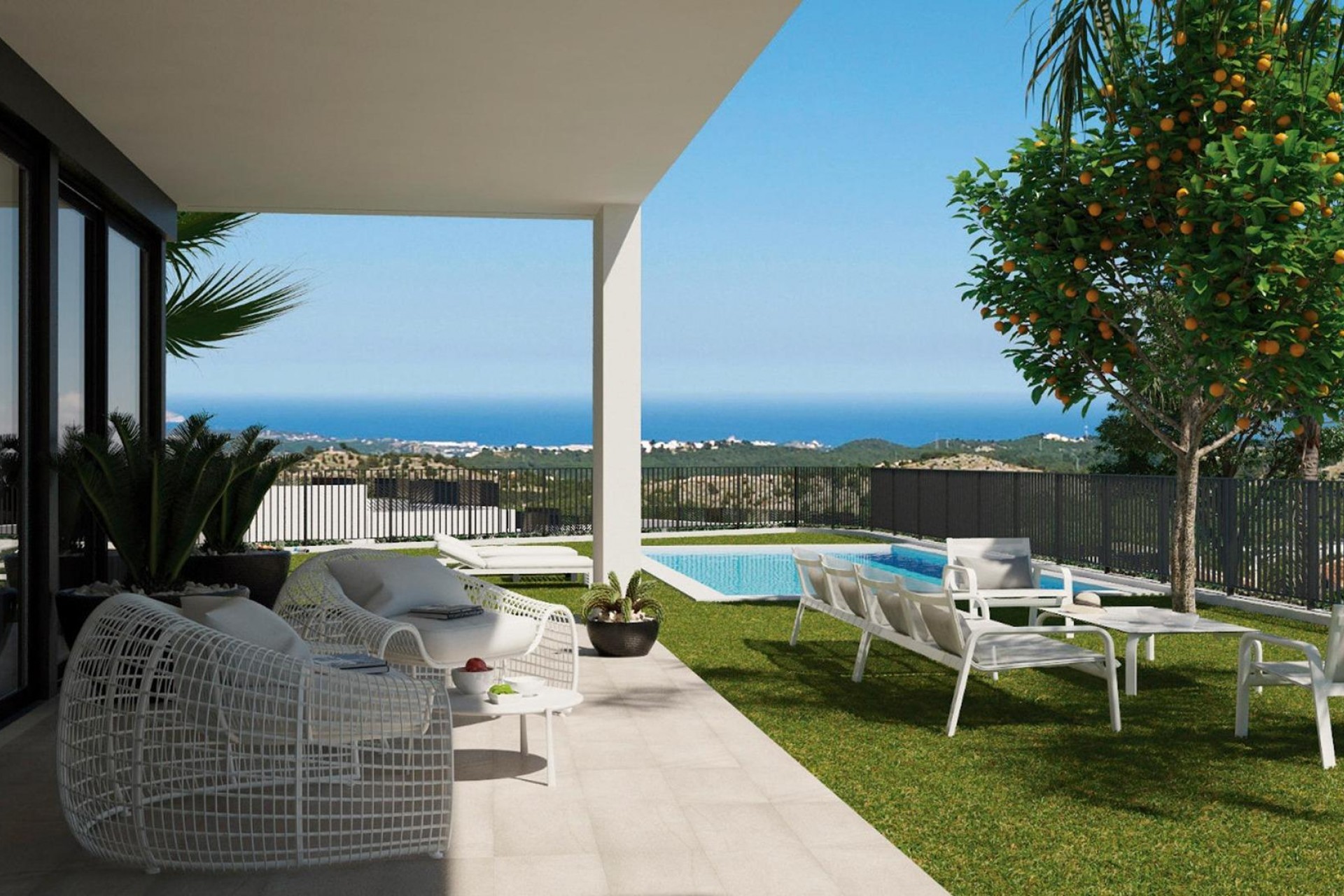 Obra nueva - Villa -
Polop - Urbanizaciones