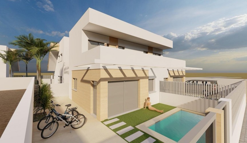 Obra nueva - Villa -
Puerto de Mazarron - Mar De Plata