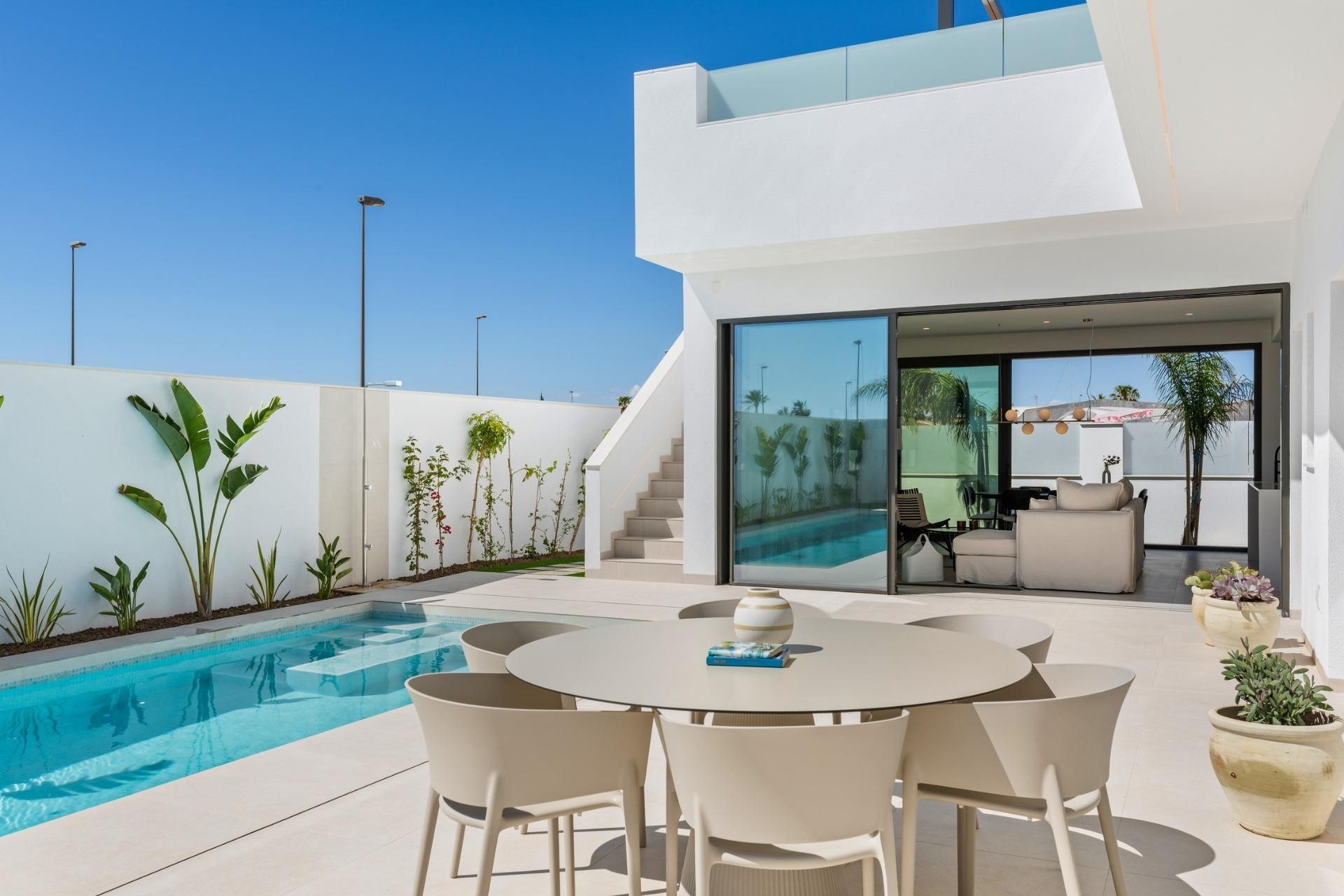 Obra nueva - Villa -
San Javier - Parque del doce