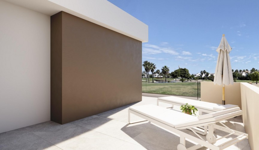 Obra nueva - Villa -
San Javier - Roda Golf