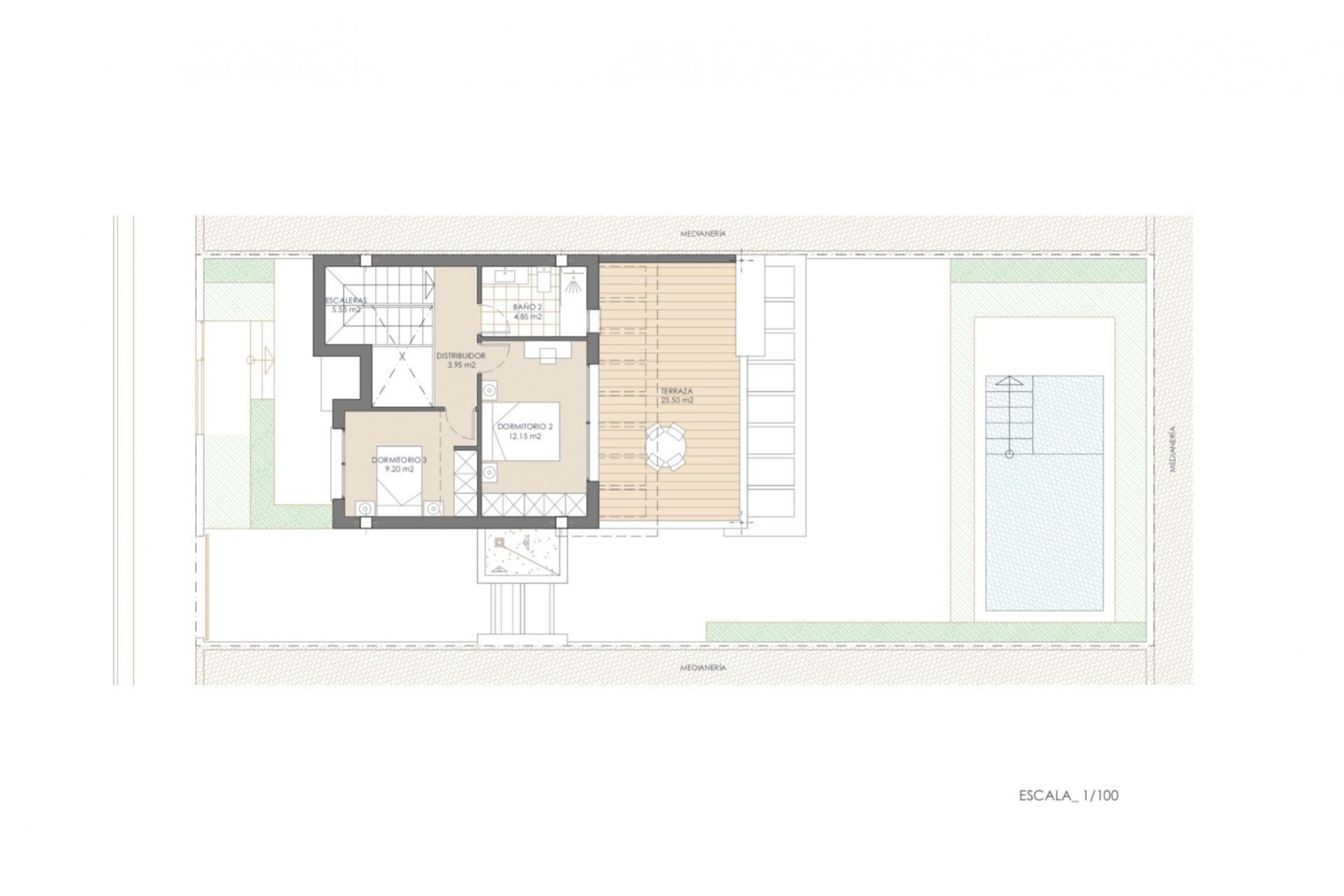 Obra nueva - Villa -
San Juan de los Terreros - Las Mimosas