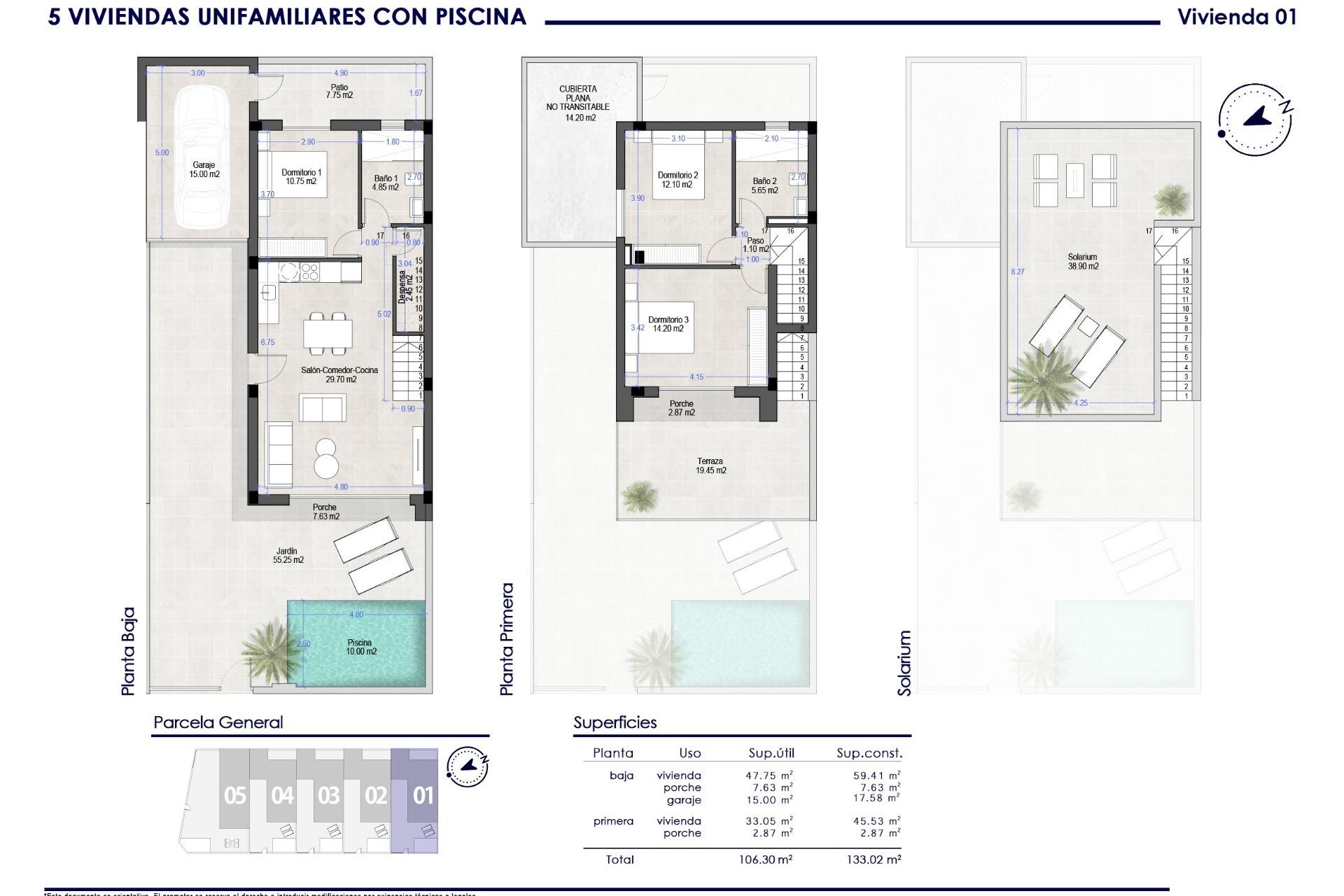 Obra nueva - Villa -
San Pedro del Pinatar - Polideportivo