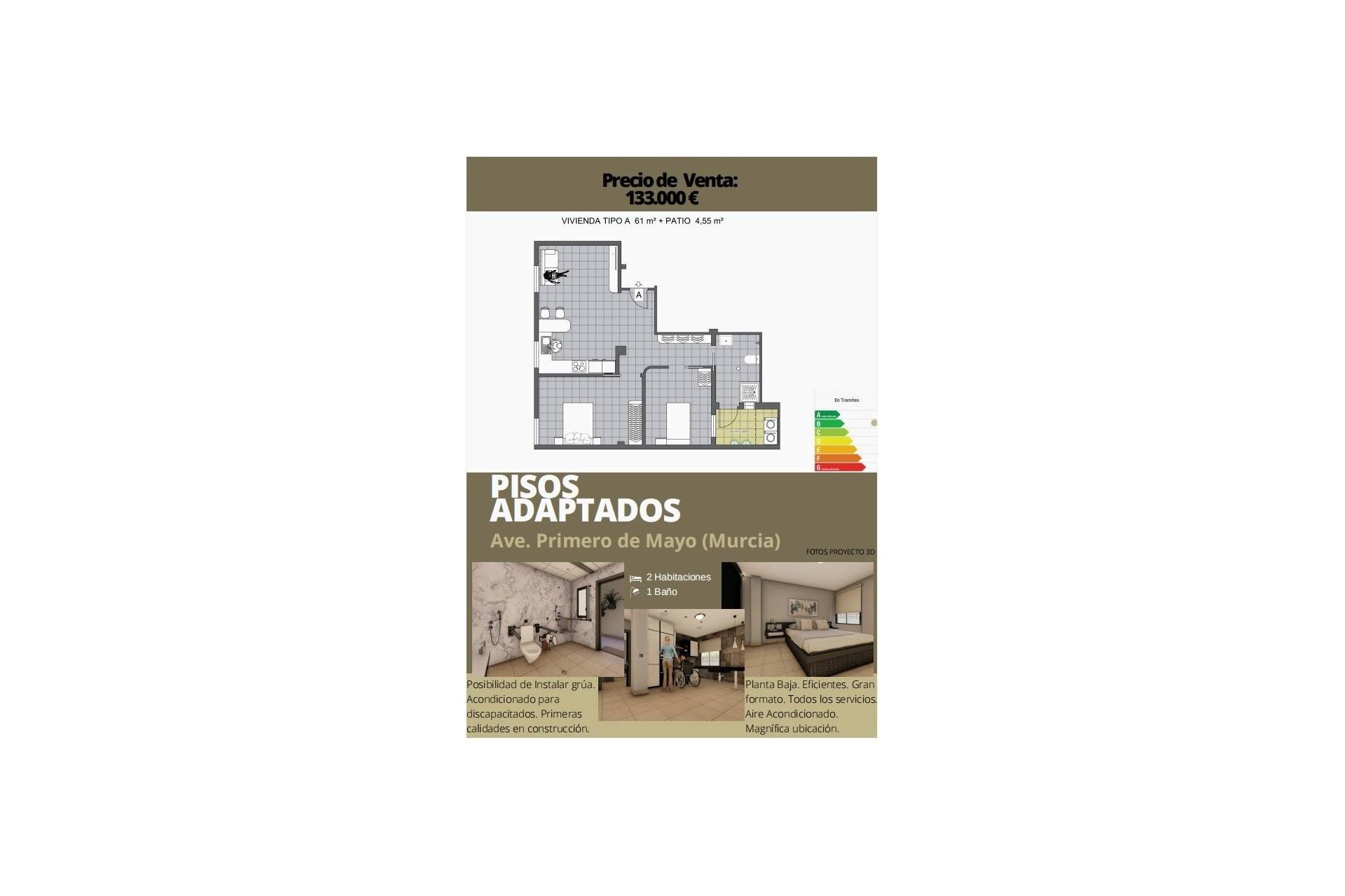 Resale - Apartment -
Murcia - Vistabella