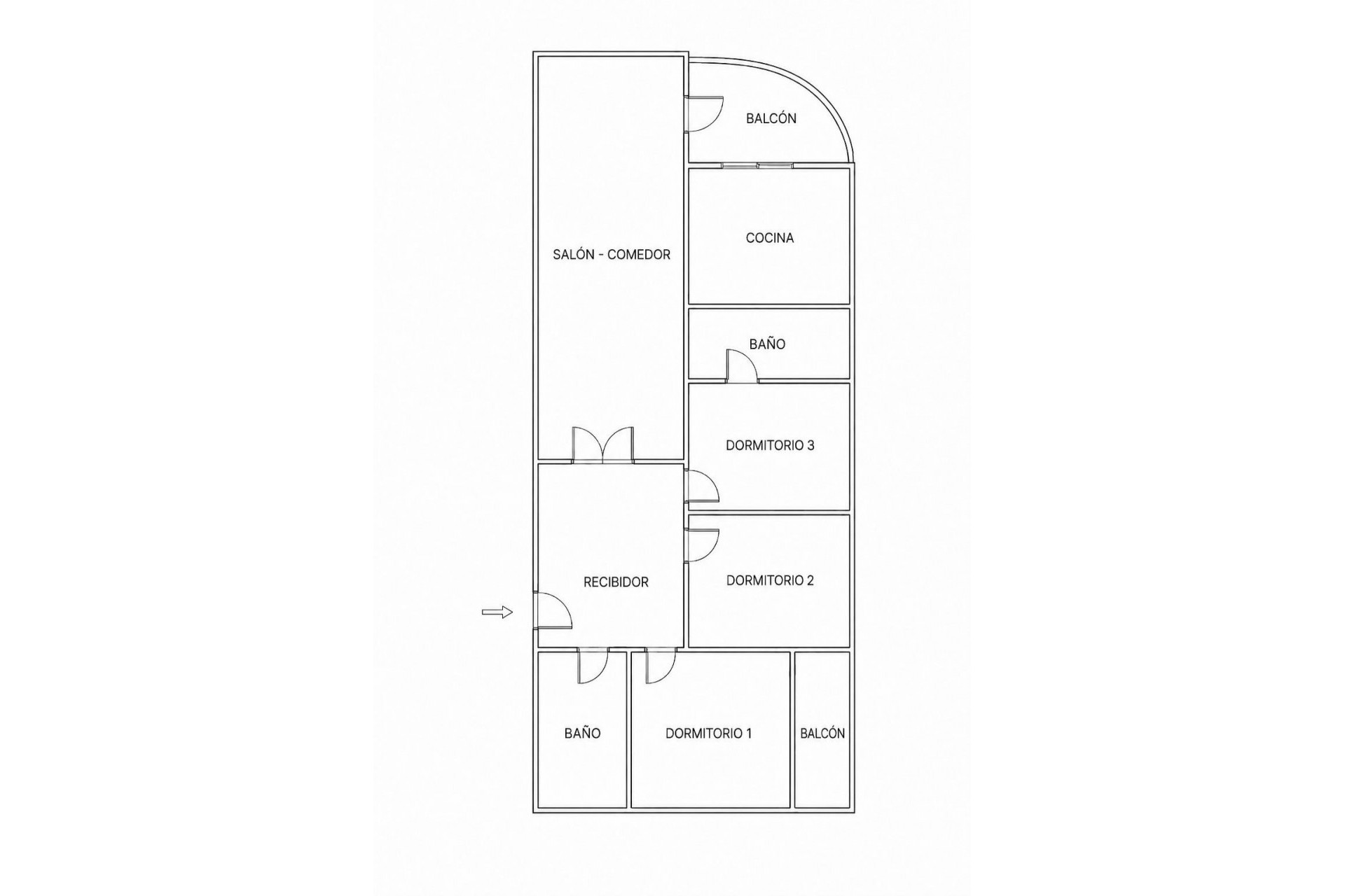 Resale - Apartment -
Torrevieja - Antonio Machado