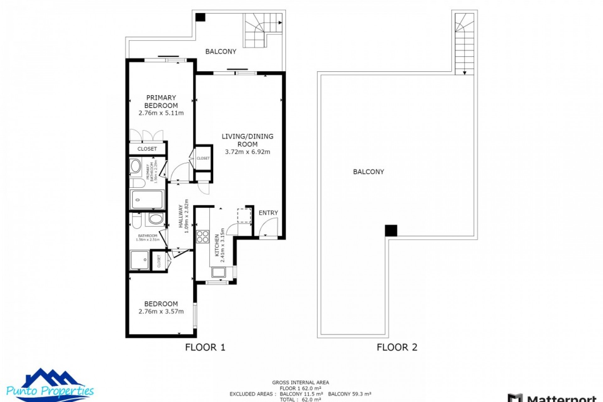 Resale - Penthouse -
Roda Golf Resort - Inland