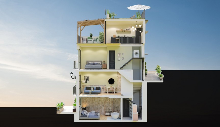 Resale - Town House -
Alicante - Costa Blanca