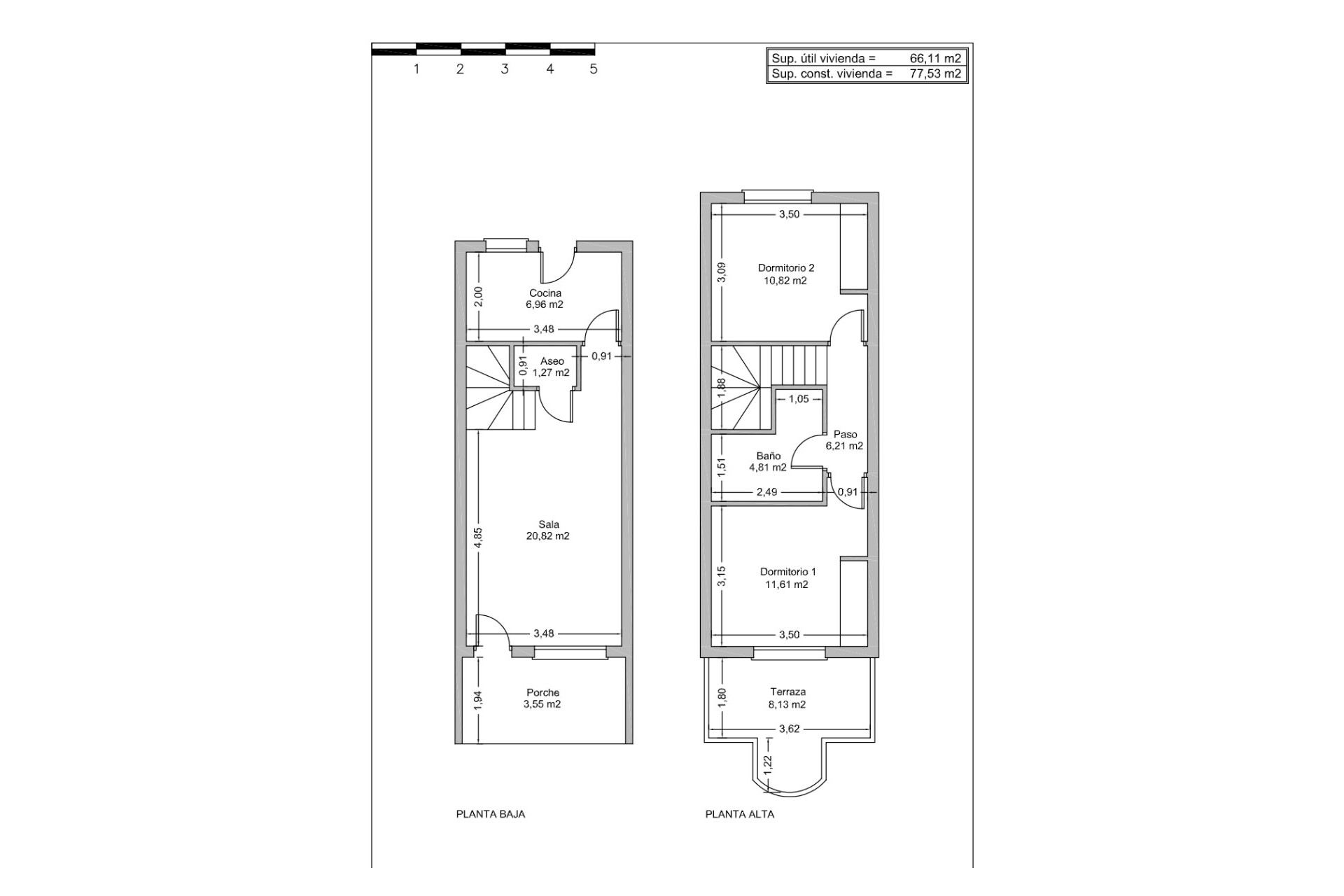 Resale - Town House -
Rojales - Inland