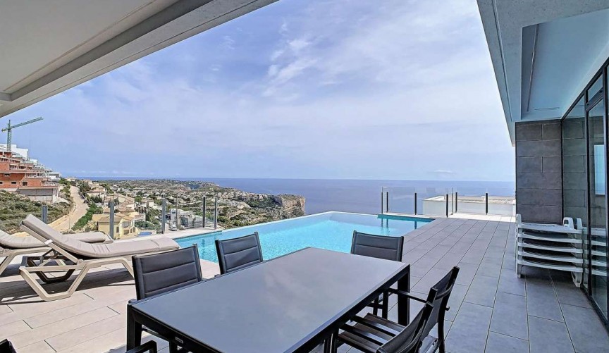 Resale - Villa -
Cumbre del Sol - Costa Blanca