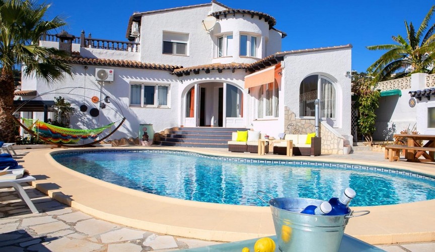 Resale - Villa -
Moraira - Club Moraira