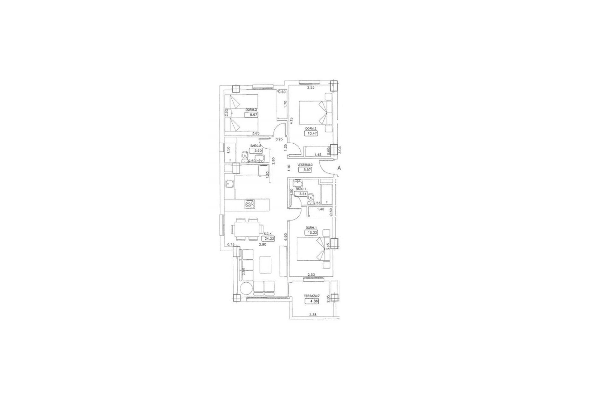 Reventa - Apartment -
Orihuela Costa - Campoamor
