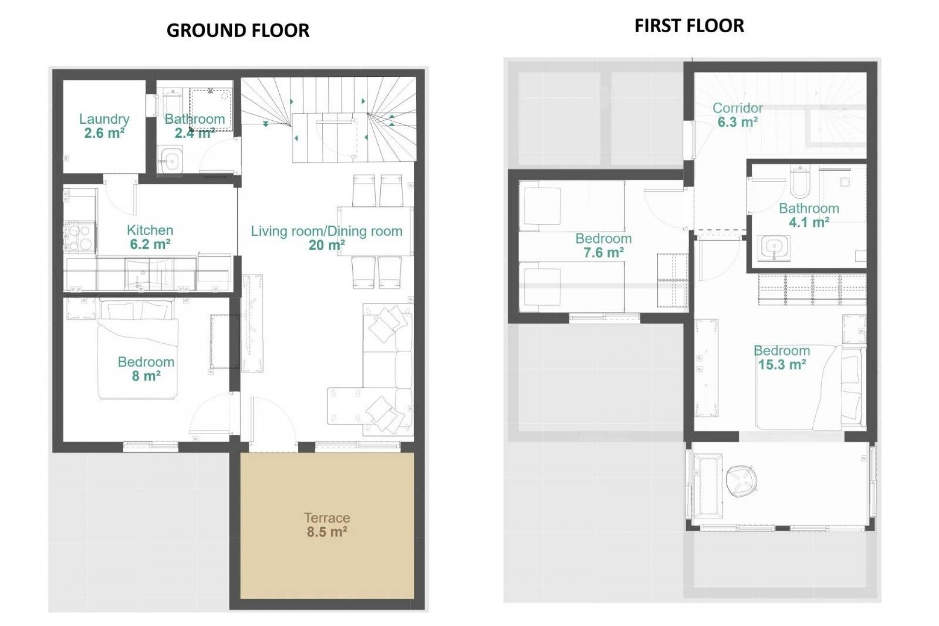 Reventa - Duplex -
Orihuela - Urbanización Perla Del Mar