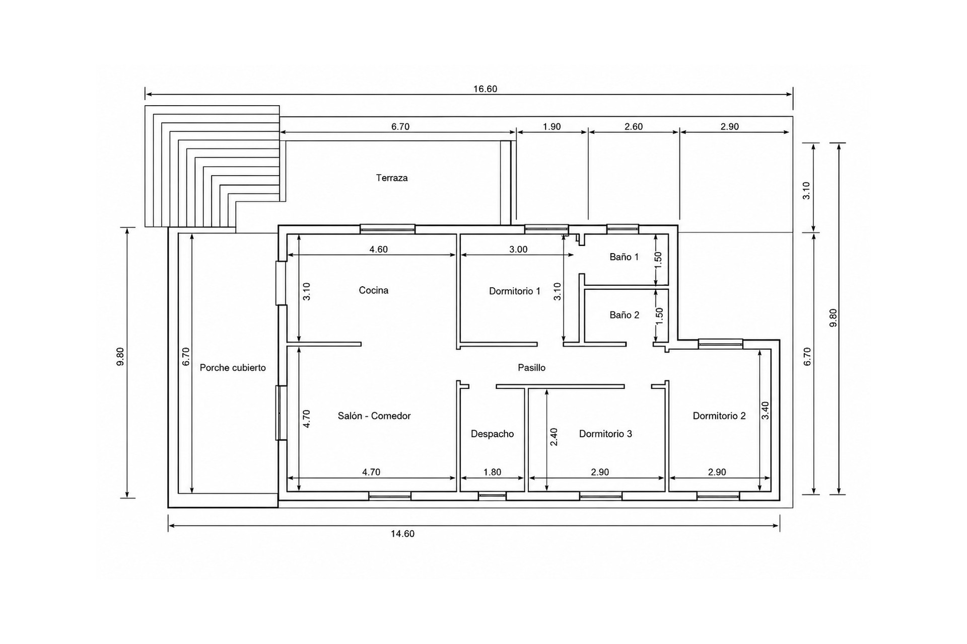 Reventa - Villa -
La Zarza - Inland