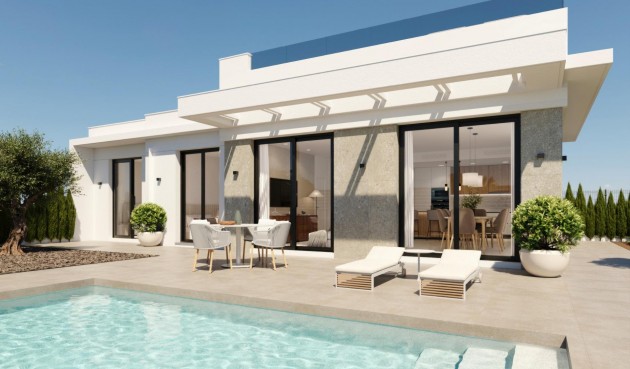 Villa - Nybyggnation - Fuente Álamo - NB-34358