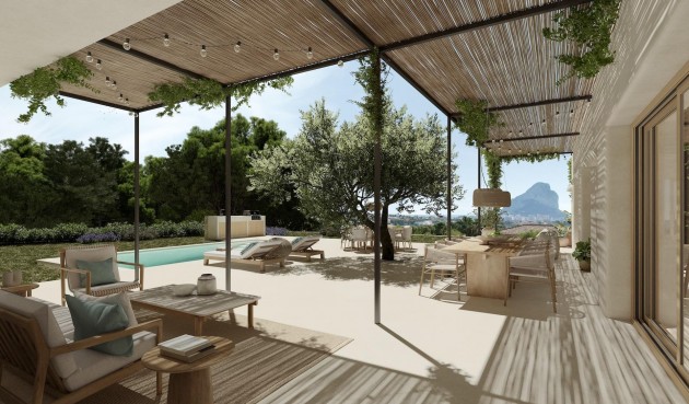 Villa - Obra nueva - Calpe - Partida Garduix