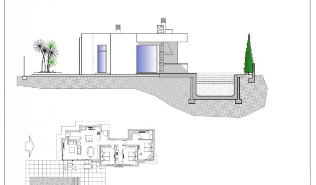 Obra nueva - Villa -
Calpe - Pla Roig