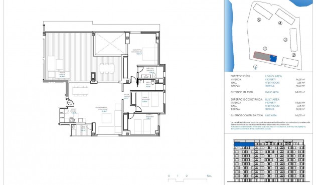 Nybygg - Toppleilighet -
Torrevieja - Punta Prima