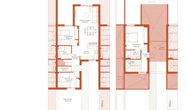 Obra nueva - Town House -
Banos y Mendigo - Altaona Golf And Country Village