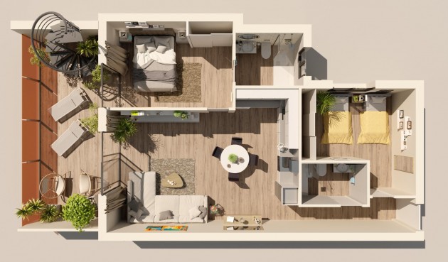 New Build - Penthouse -
Torrevieja - Centro