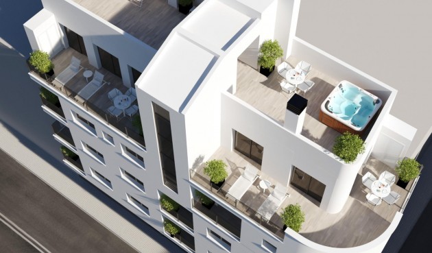 Nybyggnation - Apartment -
Torrevieja - Centro