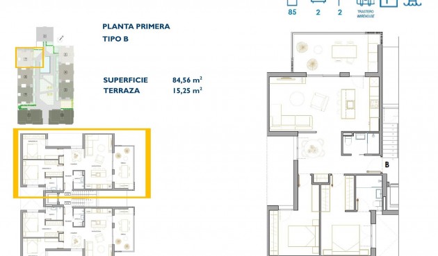 Nybygg - Apartment -
San Pedro del Pinatar - Pueblo