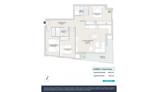 Nybygg - Apartment -
Torrevieja - Playa del Cura